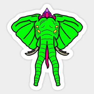 Elephant From Another World Sticker